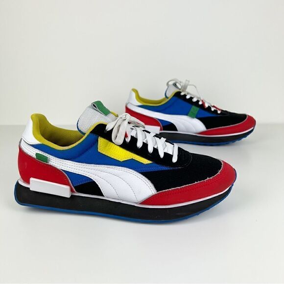 Puma Future Rider Colorize Multicolor Shoes 381449-01 - Picture 5 of 9